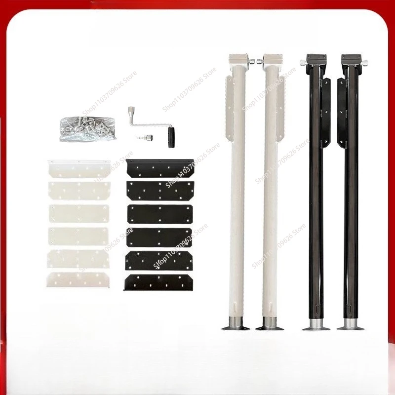 

4 шт. электрического ручного резервного домкрата для кемпера Tuo Camel Rv, стабильного домкрата для ног