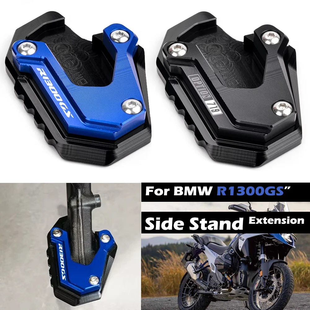 

R1300 GS Kickstand Fit For BMW R1300GS R1300 GS ADVENTURE Option 719 2025 Motorcycle Foot Side Stand Kickstand Enlarger Pad