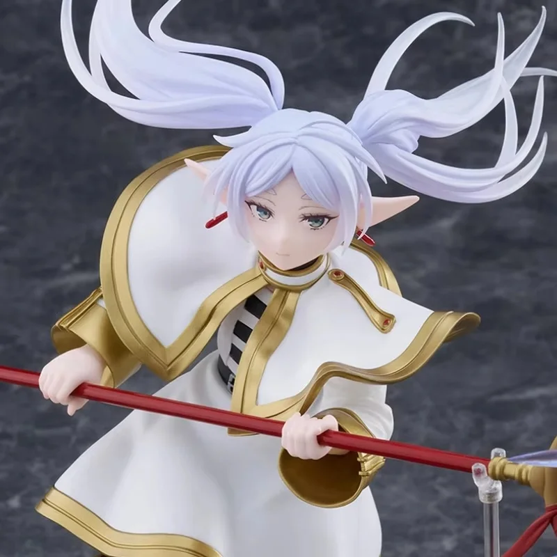 21cm Anime Frieren: Beyond Journey'S End Frieren Girl Figure Toy Desktop Ornament Model Statue Surprise Gift Collectible