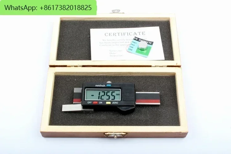 (Knife-edge wide-face digital display gauge) Flush gauge/flush gauge/segment gauge/0-20mm automotive industry▽