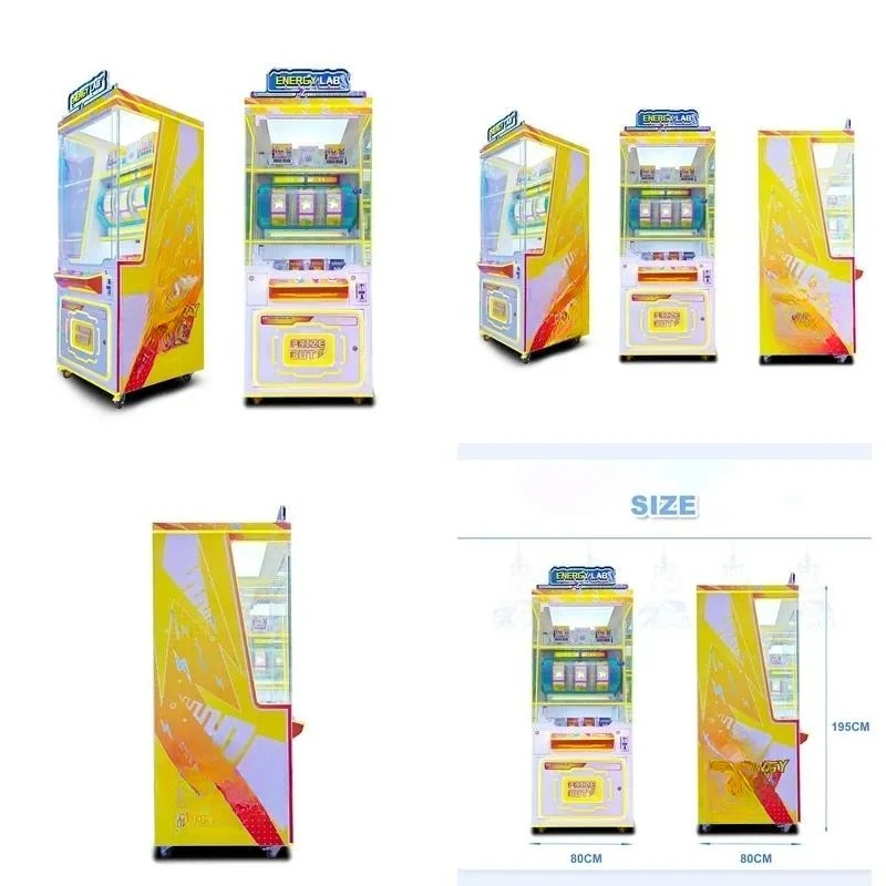 Coin Operated Lucky Wheel Arcade Game Machine 1 Year Warranty