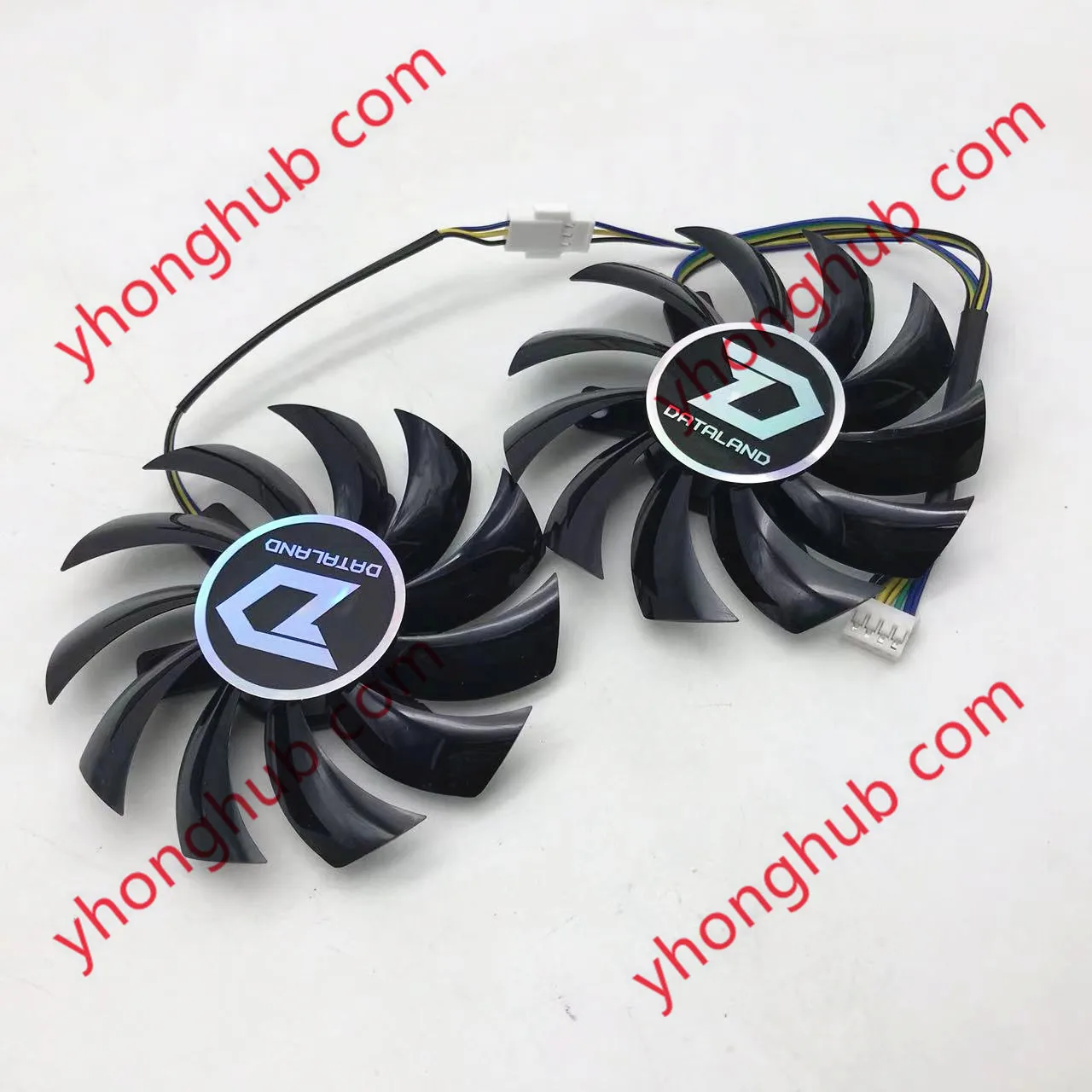 Power Logic PLD08010S12HH DC 12V 0.35A 73x73x10mm Server Cooling Fan