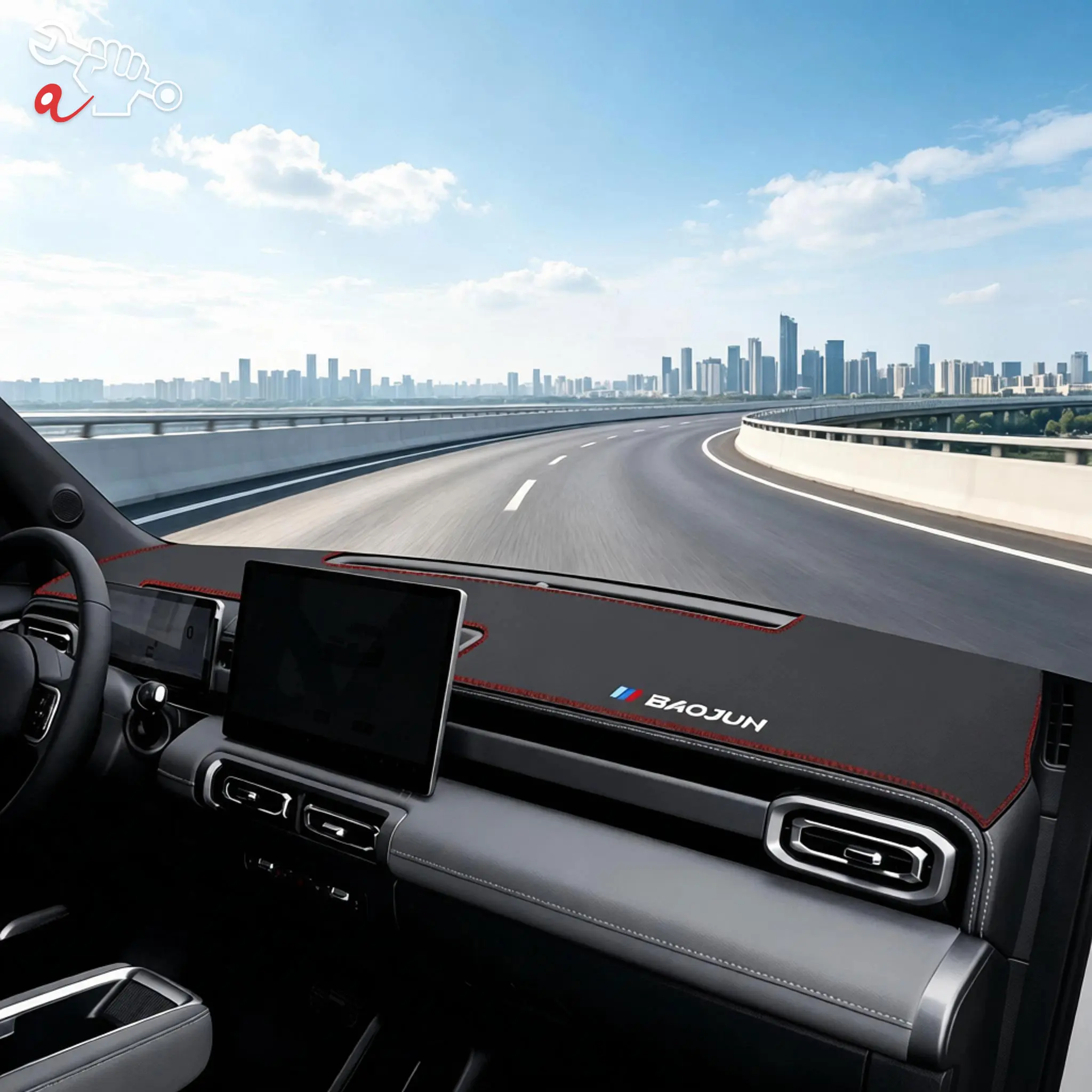 tappetino-per-cruscotto-auto-su-misura-per-baojun-yep-yep-plus-2023-2026-antiriflesso-impermeabile-resistente-al-calore-copertura-per-console-centrale