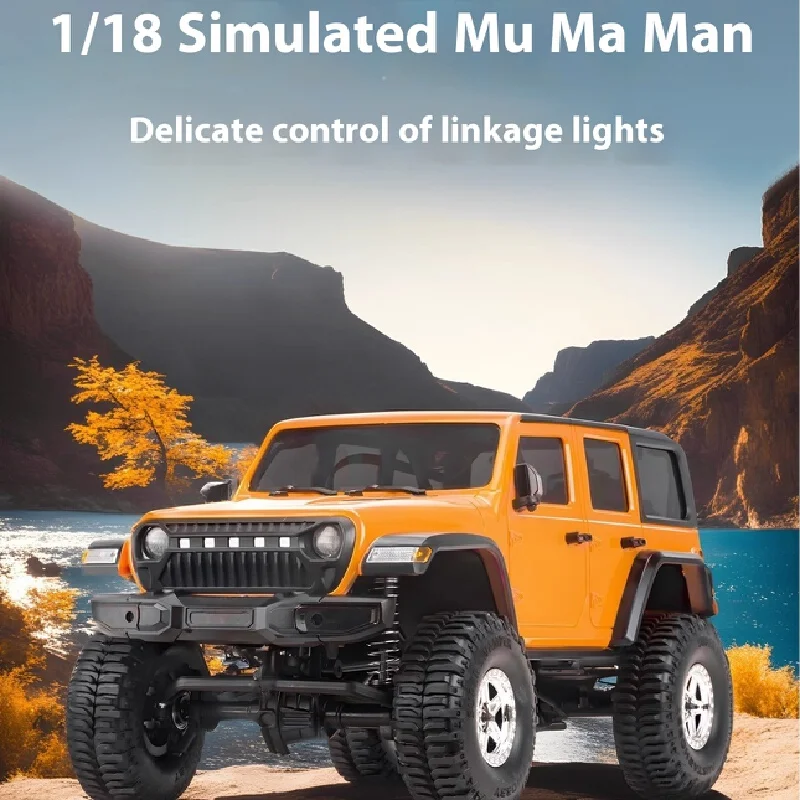 

AustarHobby 1/18 simulation Muma climbing car 2.4G RC remote control car electric off-road vehicle model RTR Holiday gifts