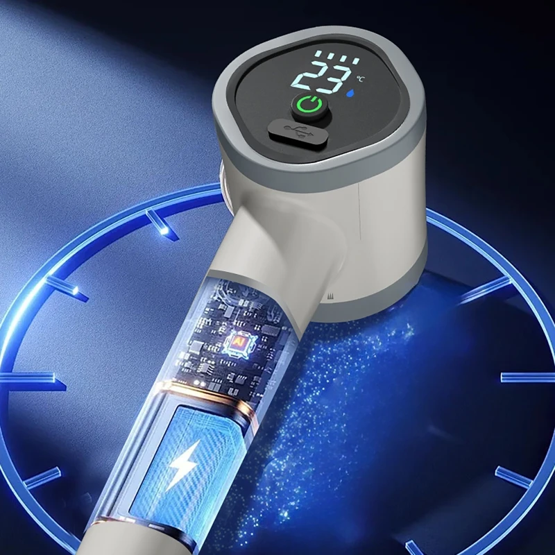 Outdoor Garden Wireless Shower Battery-powered Rechargeable Portable Shower Head for Country House Human Tourist Camping Travel