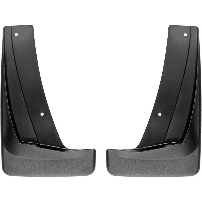 

WeatherTech Custom No Drill Splash Guard MudFlaps for GMC Terrain - Front Pair (110079), Black