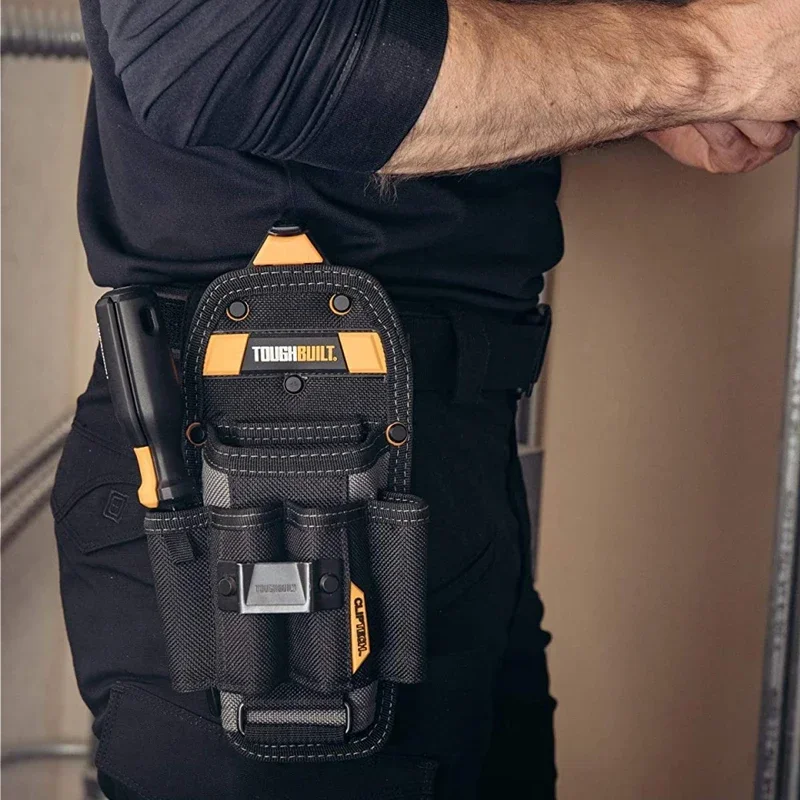 TOUGHBUILT TB-CT-36-L6 Technician Bag Portable Adjustable Multi Functional Leather Case Durable Toolkit Bracket Accessories