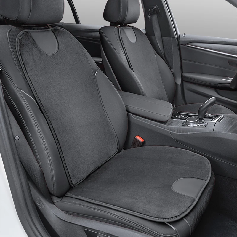 Winter Plush Car Seat Cover Warm Soft Auto Seat Cushion Anti Slip Chair Protector Pad Universal for Most Car Models