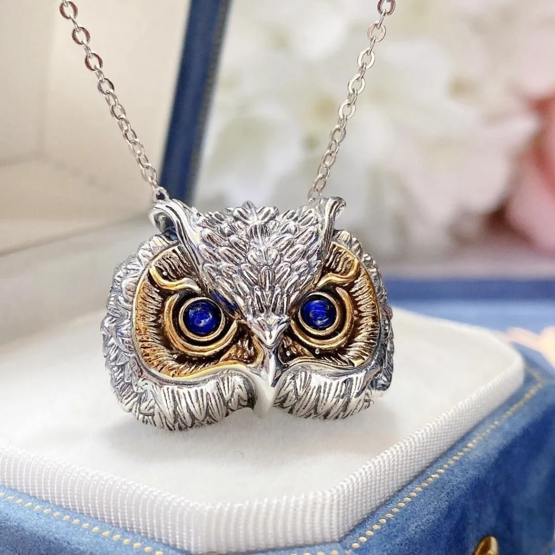 

KJJEAXCMY High purity Natural Sapphire S925 silver exquisitely Pendant Full of luster Simple,Elegant Simple High-End ccessory