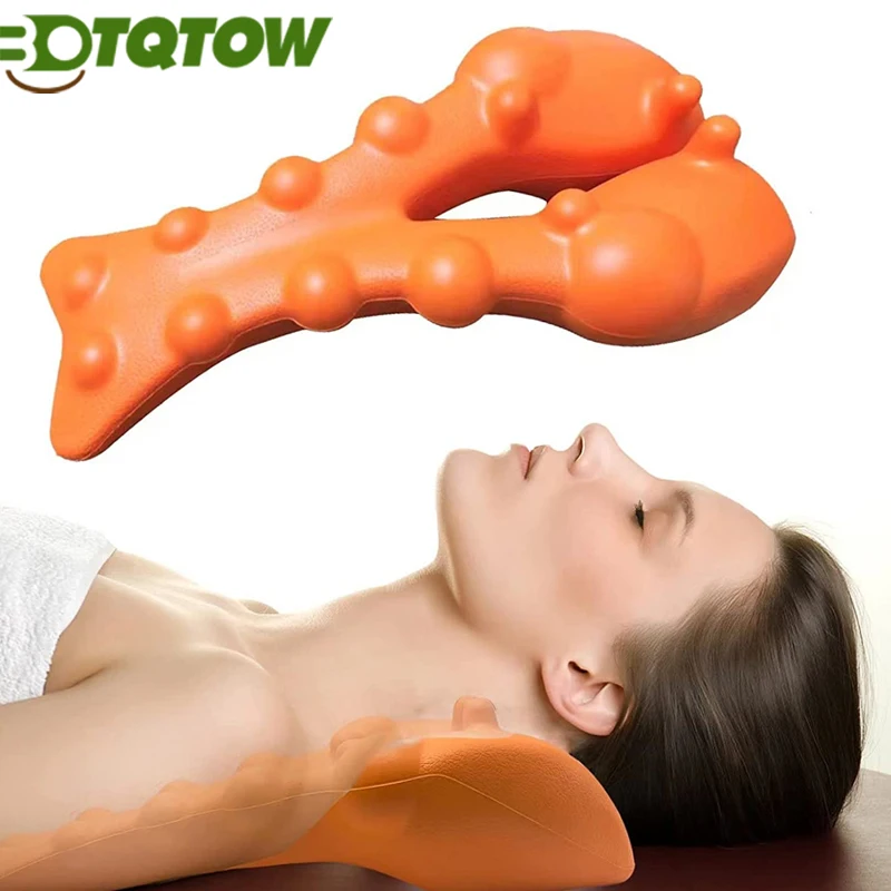 Trapézio Trigger Point Massage Maca, ferramenta de liberação occipital, aliviar maca pescoço laboratório, dor nas costas, 1pc