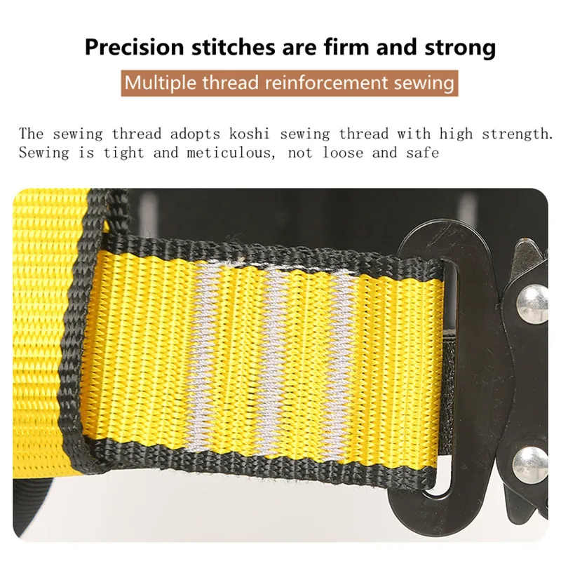 Imagem -05 - Arnês de Segurança do Trabalho Aéreo Colhedor Nas Costas Queda Cinto de Proteção Eletricista Construção Subir Montanha ao ar Livre Cinto de Segurança