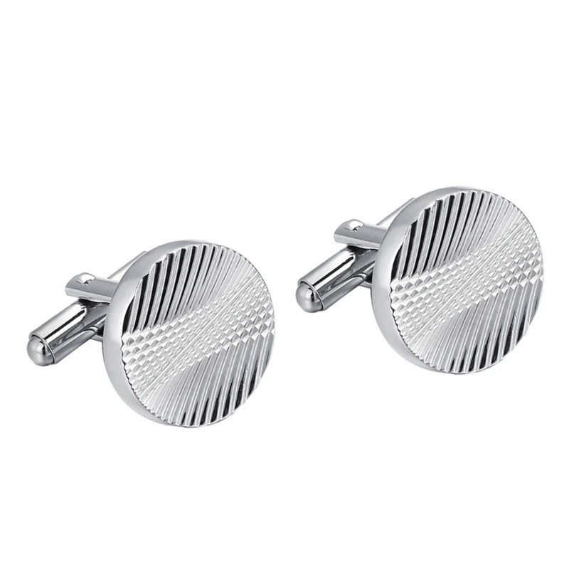 

Versatile Gentleman Cufflinks Business Uniforms / Wedding / Business Accessories Versatile Silver Shirt Cuff Links