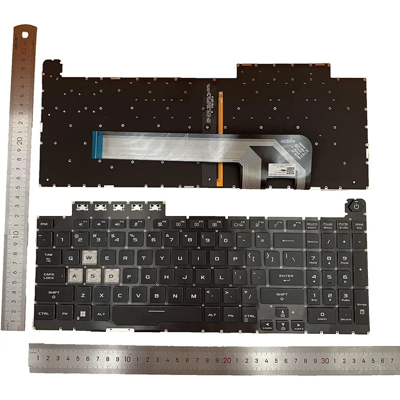 OEM Replacement New US Keyboard Backlit For ASUS TUF Gaming FX506HCB FX506HEB FX506HM Backlit