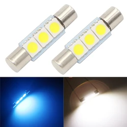 10pcs C5W T6 Festoon 28mm 31mm Led Bulb C10W LED 5050 SMD Car Interior Dome Reading Lights T-Shape 6000K White Signal Lamp 12V