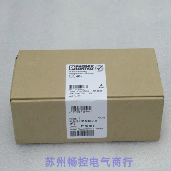 Новый преобразовательный модуль PHCENIX FLM BK IB M12 DI8 M12 Spot 2736301