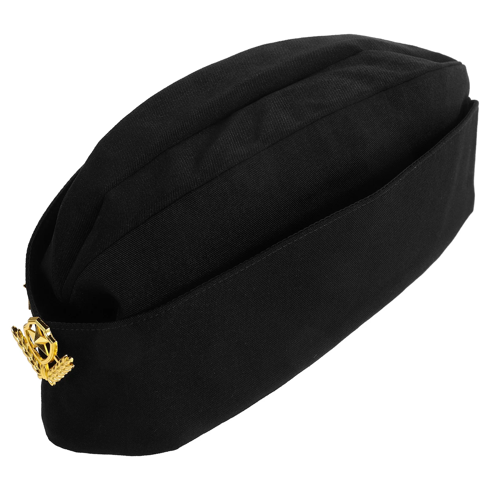 Functional Sailor Cap for Dance Performances and Party Costumes Lightweight Canvas Beret Captain Cosplay Stylish Clothing Access