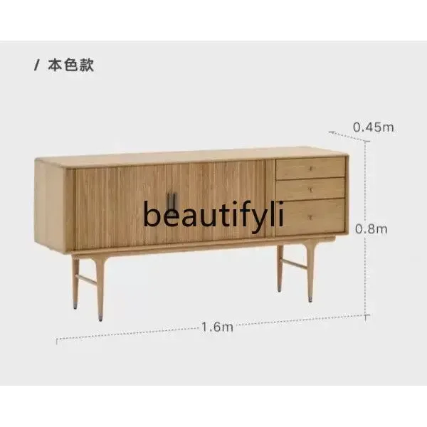 

zx1HСредневековый обеденный боковой шкаф из цельного дерева в индустриальном стиле цвета ореха, простой декоративный входной шкаф в скандинавском стиле