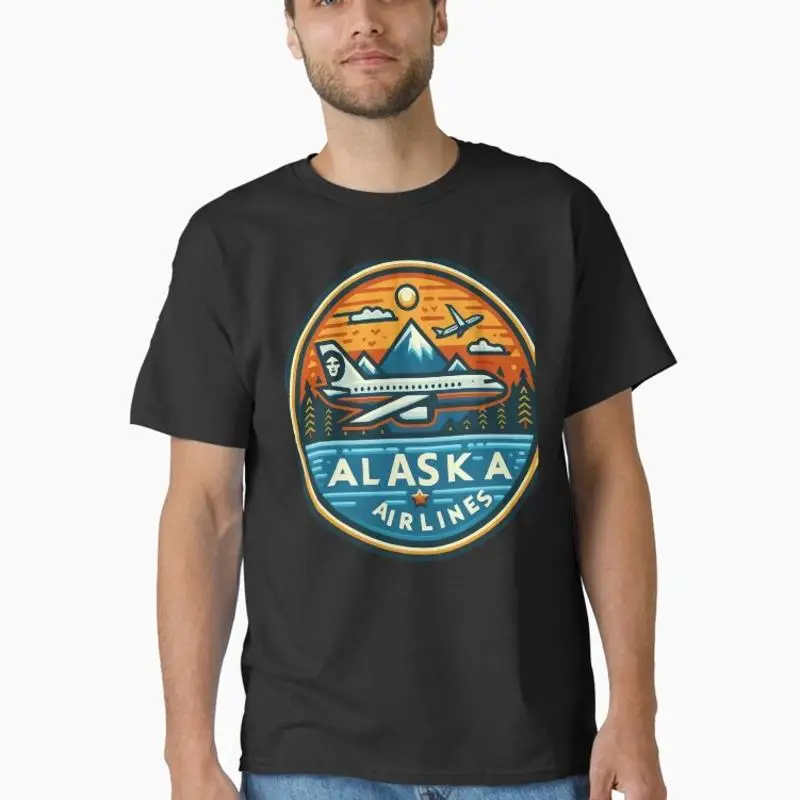 Alaska Airlines Logo Airfield Classic T-Shirt