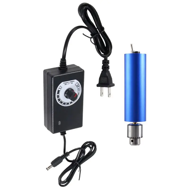 ABYP تنظيم السرعة بدون خطوات، مثقاب كهربائي متعدد الوظائف، مطحنة كهربائية صغيرة، مثقاب النجارة، قابس الولايات المتحدة #2