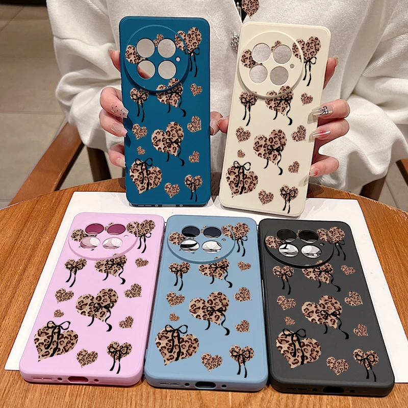الحبل لينة حافظة هاتف من البولي يوريثان ل OnePlus 15 13 13T 12 13R 12R 11R Nord 5 Ace 5 3 2 5G ليوبارد طباعة الحب القلب المطبوعة الغطاء الخلفي #5