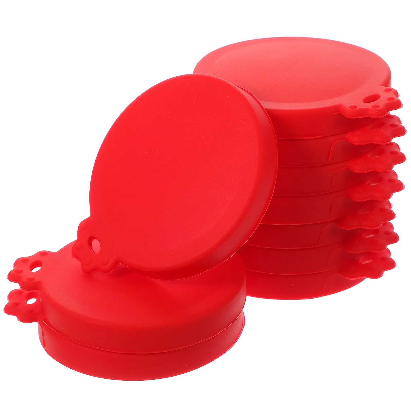 

10Pcs Premium Silicone Beverage Can Lids Reusable Sealing Caps for Soda Beer Cans Outdoor Camping Travel Leak-Proof Cover
