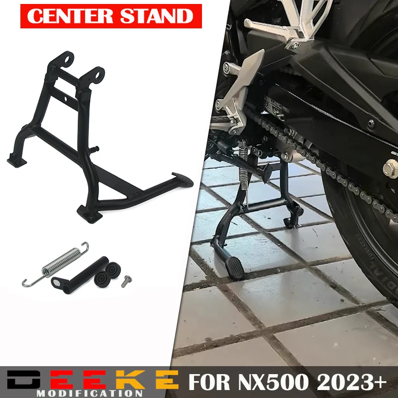 For HONDA CB500X NX500 2021-2025 Motorcycle Part Middle Kickstand Center Parking Stand Firm Holder Support Crutch Holder Bracket
