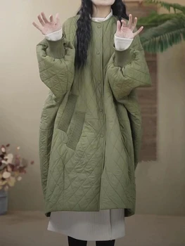 綿パッド入りキルティングパーカ,長袖,防風アウター,特大ジャケット,大きいサイズ,暖かい,軽いコート,秋,冬