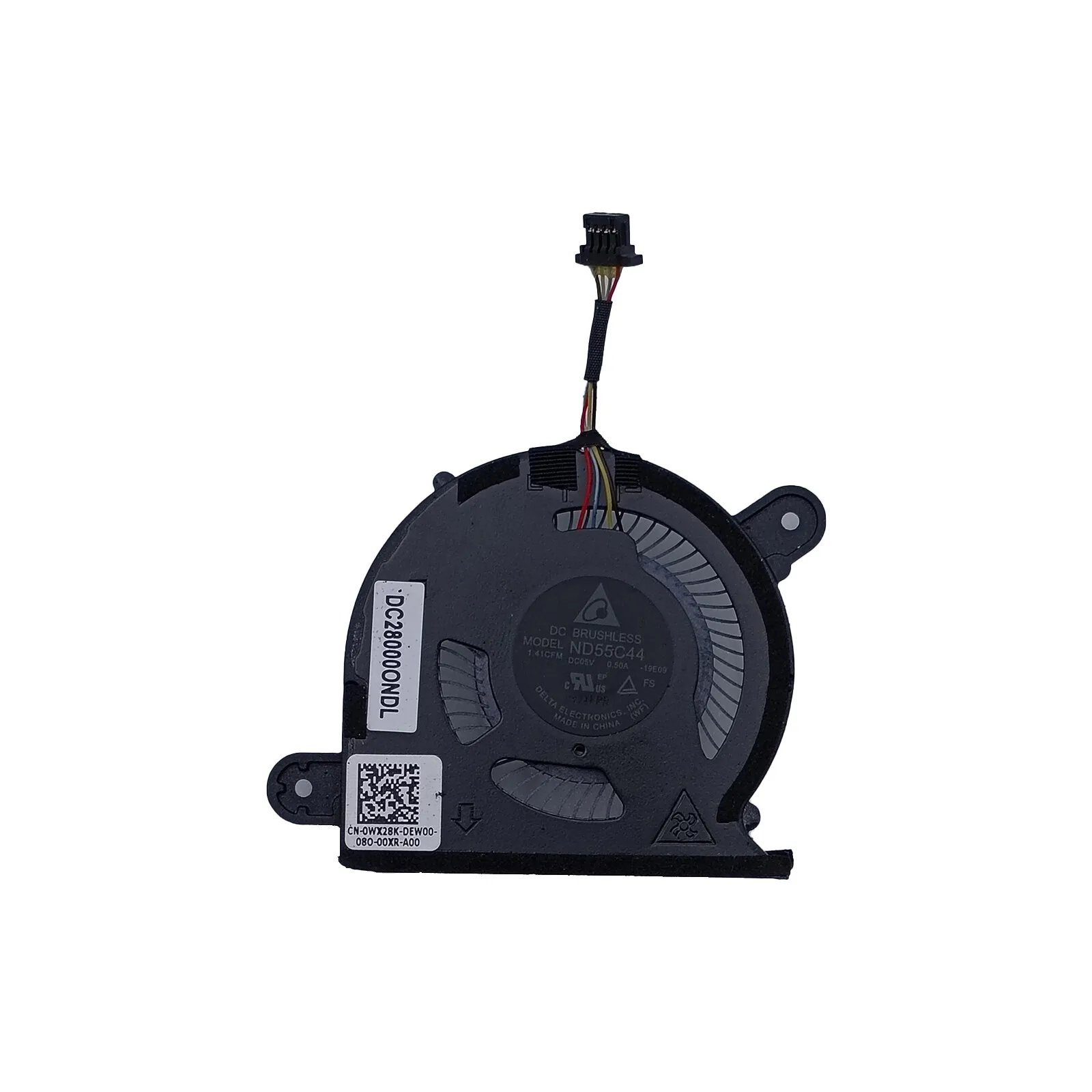 

0WX28K WX28K Laptop CPU Cooling Fan For DELL XPS 2020 13 9300 9310 DC28000ONDL