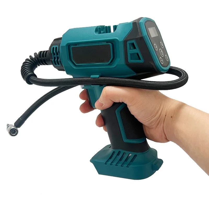 Fit Makita Handheld Air Compressor Rechargeable Cordless Electric Air Pump for Cars Compatible with 18V Battery 600mm Portable