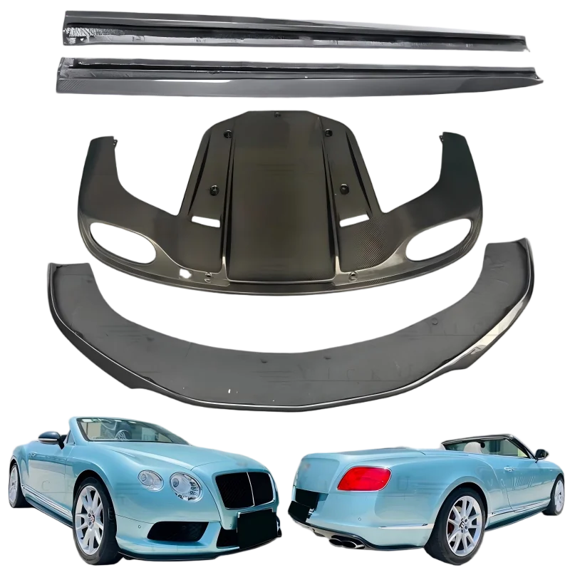 

Custom Products 100% Carbon Fiber Aerokit & Wind Spoiler Body Kit forBentley Continental GT W12 2012-2015