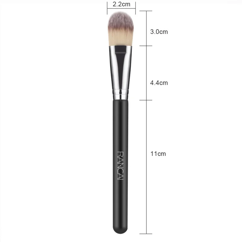 190 Pincel de base únicoBBCream Brush Macarrão molhados Blush Pincel para pó solto Fornecimento diretoRANCAI