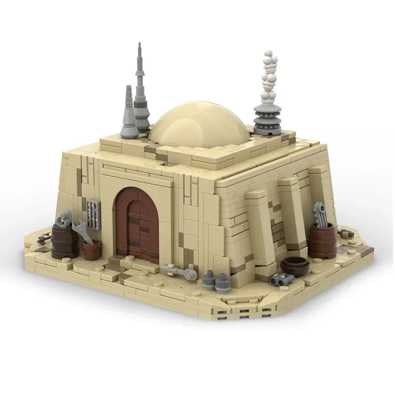 Moc Bouwstenen Beroemde Ster Film Model Hut Van Battlefront 2 Technologie Modulaire Blokken Cadeau Kerst Speelgoed DIY Set Montage