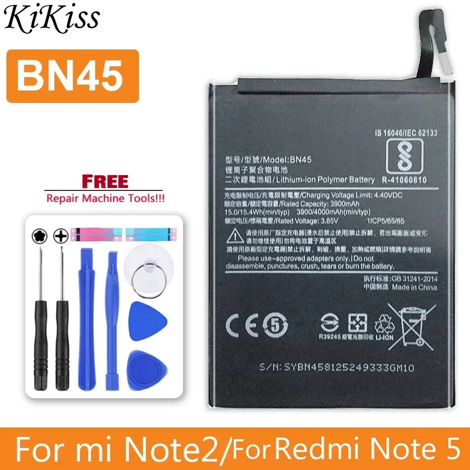 Battery For Xiaomi Redmi Note 2 3 4 4X 5 5A 6 7 Pro 7Pro BM42 BM45 BM46 BN31 BN41 BN43 BN45 BN48 BN4A