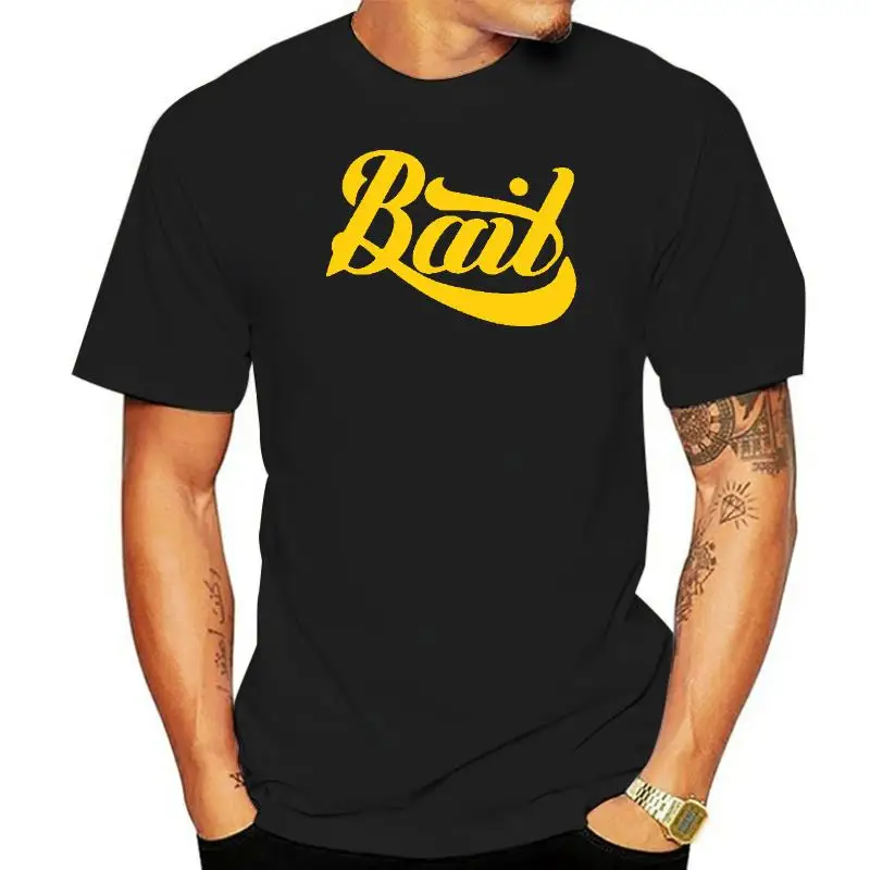 BAIT Script Logo Tee (red  yellow)