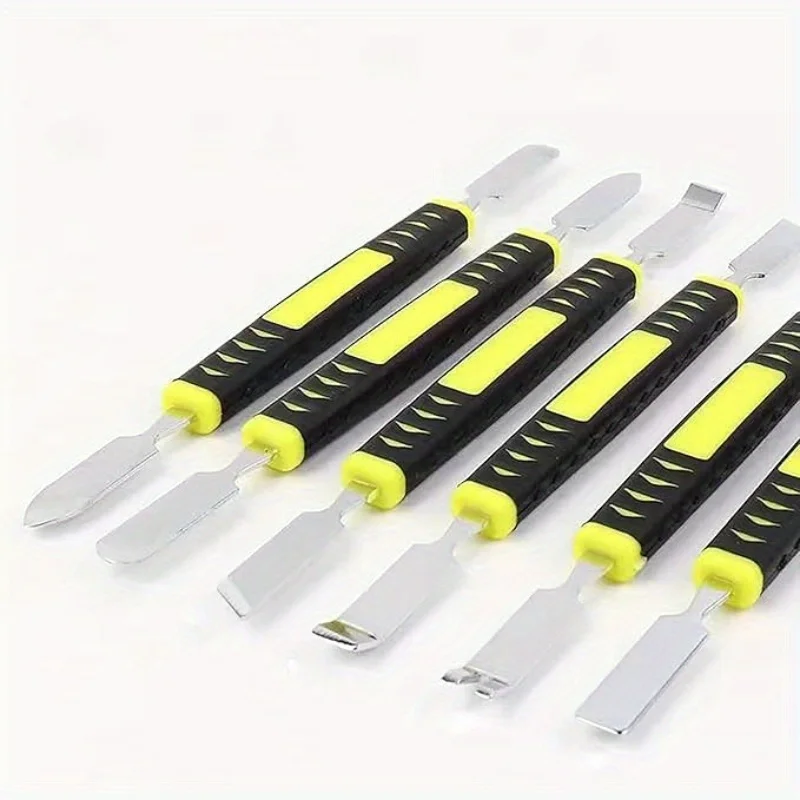 

6pcs Metal Pry Bar Set, Maintenance Tool, Suitable For Mobile Phones, Laptops, Electrical Appliances