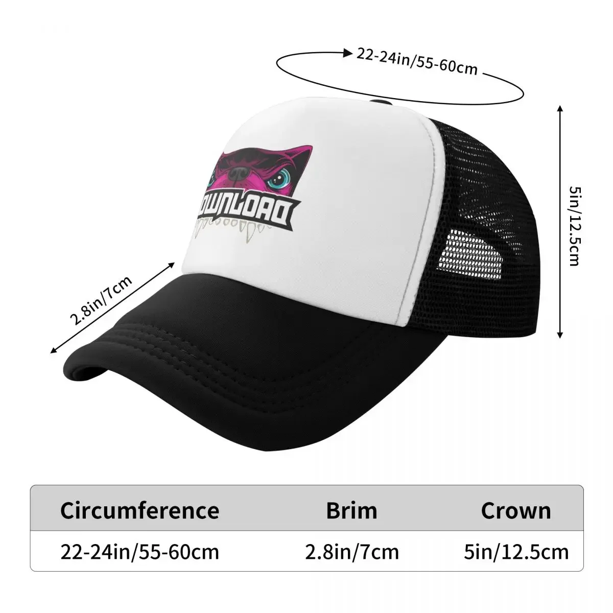 Download Festival DL20 Baseball Cap dad hat fishing hat Men Luxury Brand Women's