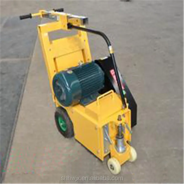 Wegfreesmachine BetonscharifierHandbeton in de hand