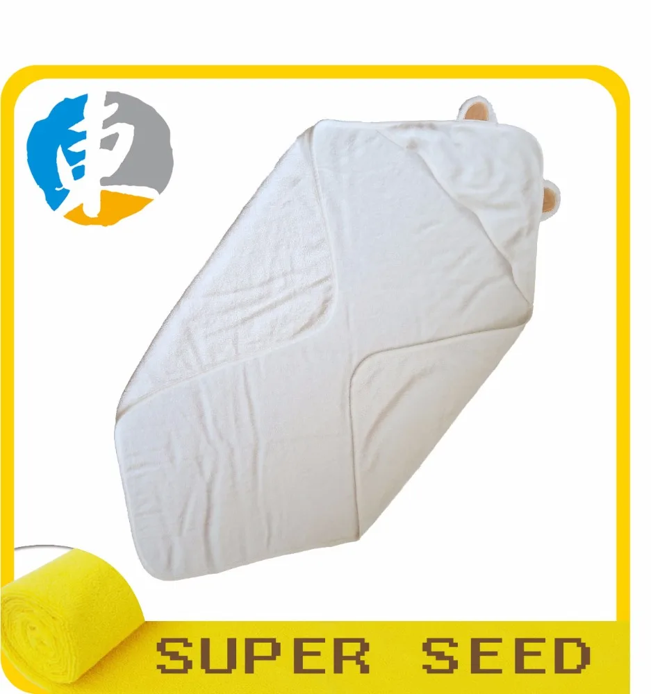 SuperSeed AB-11503 органическое бамбуковое милое детское полотенце с капюшоном из бамбука