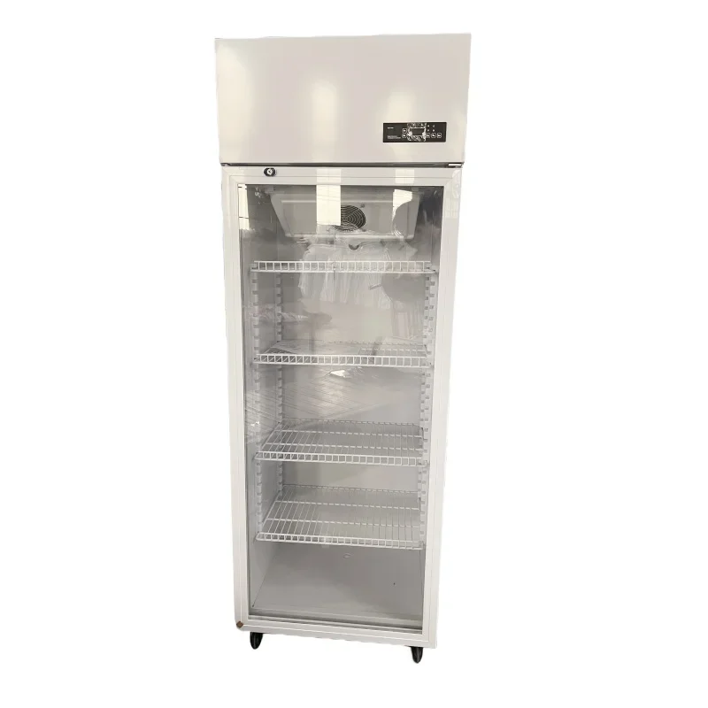 260L Medicine Cooler Cabinet Temperature Adjustable Custom Logo 260 L Hospital Medicine Storage Fridge With Light Box