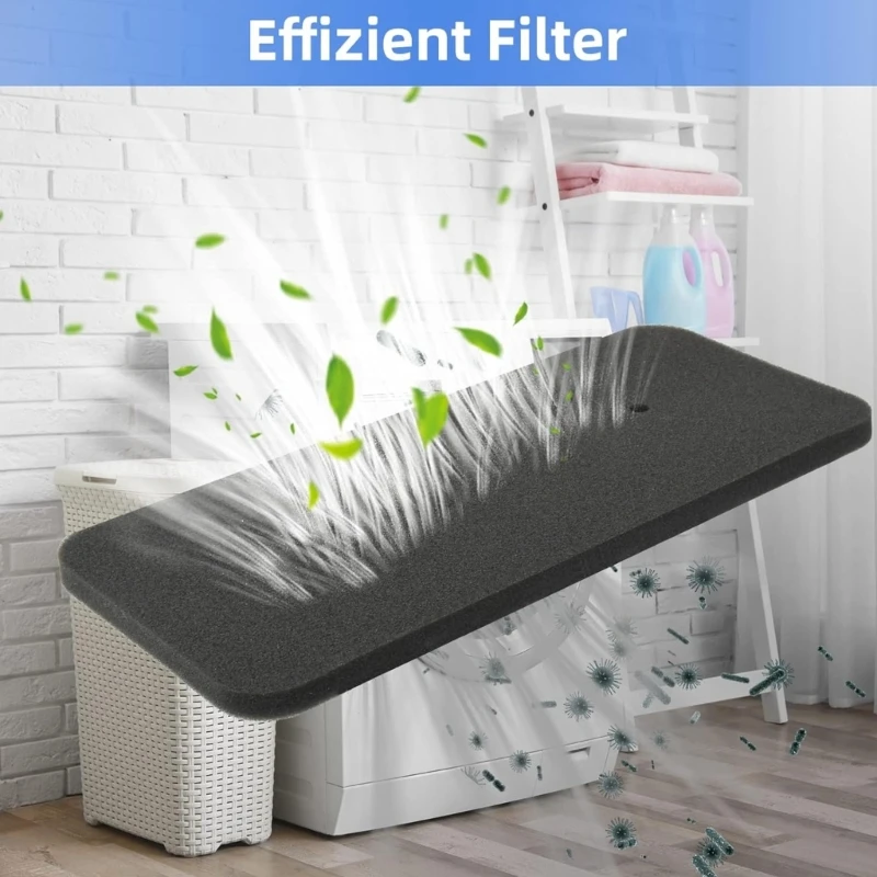 Filtro espuma para secadora Filtro secadora reutilizable Filtro repuesto para HooverCandy