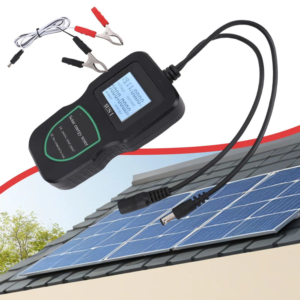 Compact Solar Tester Photovoltaic Multimeter Outdoor Solar Testing Efficient Solar Panel Testing Lightweight Field Tool