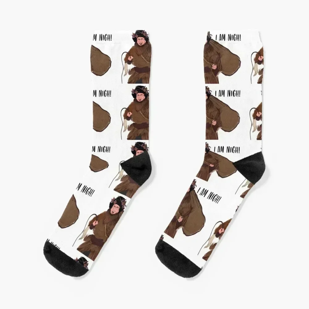

Belshnickel is nigh! Socks colored christmas gift Stockings man Stockings compression Male Socks Women's