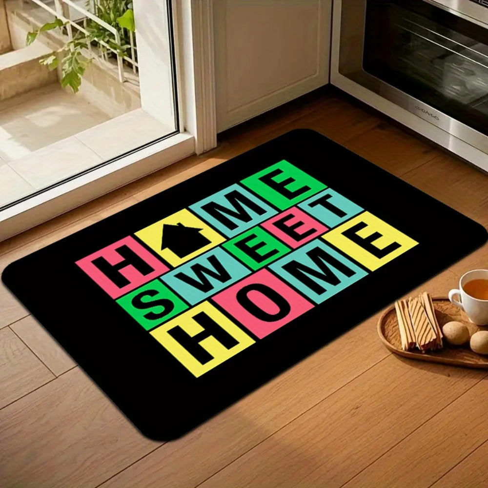 Home Decor Rug vintage ethnic elephant grizzly bear graphic indoor entry living room cottage leisure space decorative floor Mat
