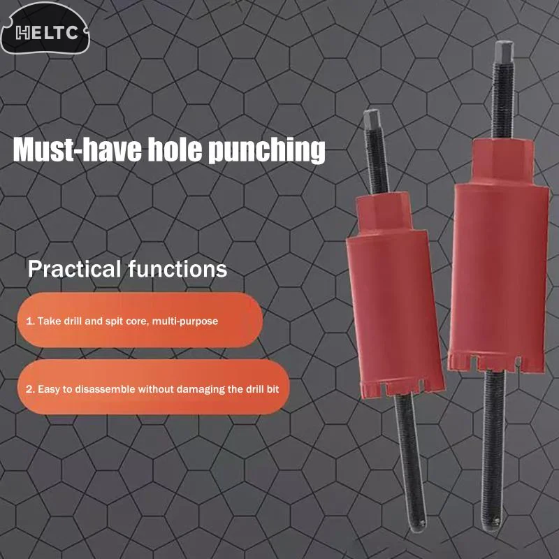 

1PCS Construction Tasks Drill Bit Extractor Drilling Tool Compact Lightweight Holder Compact Design Easy Disassembly DIY Tool