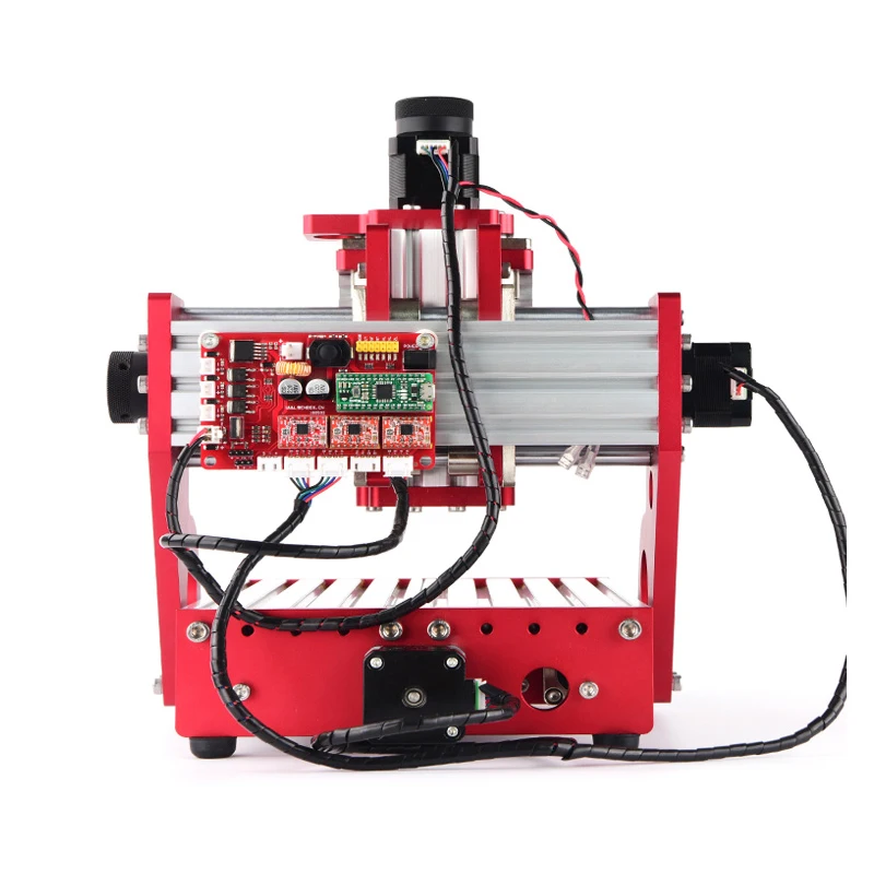 CNC 1419 밀링 라우터 키트 금속 조각 절단기 알루미늄 구리 나무 PCB 조각 기계 2500mw 미니 레이저 조각사
