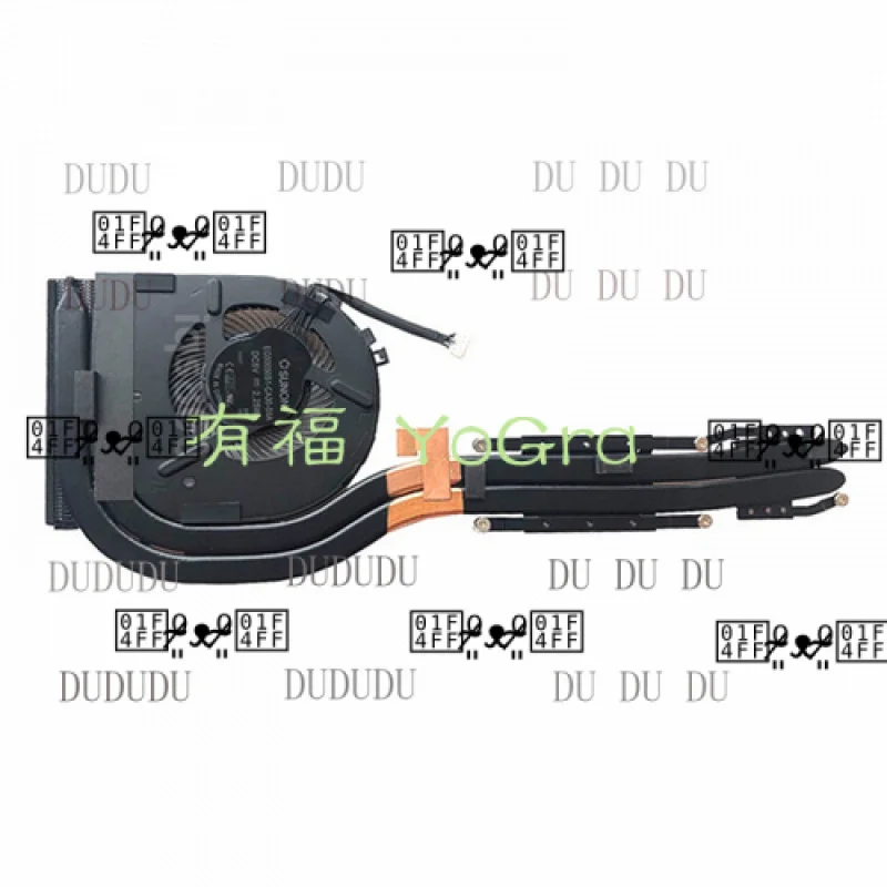 

DDD new cooler For Lenovo ThinkPad T470 T480 CPU cooling heatsink with fan 01YR200