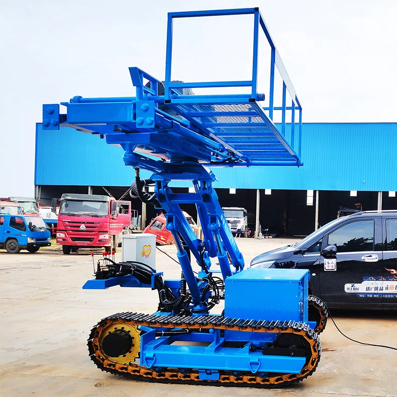 Diesel Anchor Drilling Rig Machine Anchor Drilling Rig Pile Driver Construction Ground Rotary Table Drilling Rig for Mexico