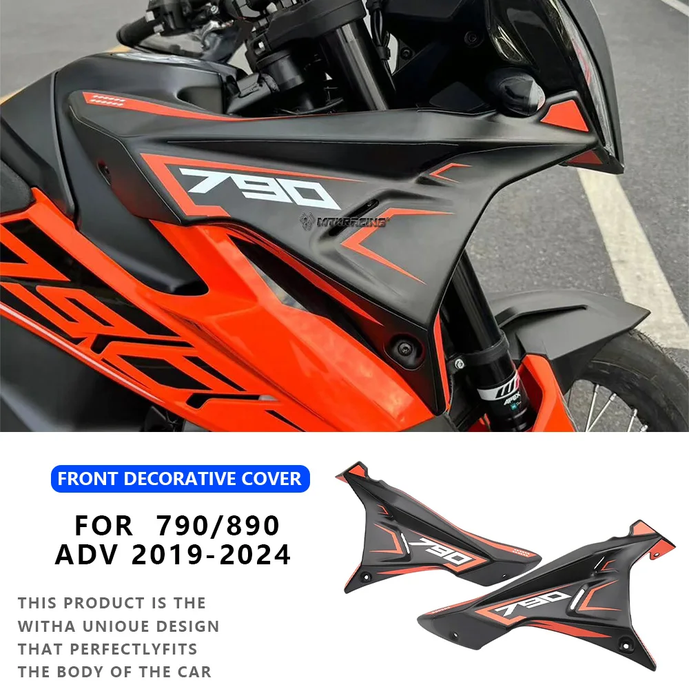 

MTKRACING For KTM 790 ADV /890 ADV 2019-2024 Motorcycle Motorcycle Fairing Side Panels Wind Deflector Windscreen Plate Cover
