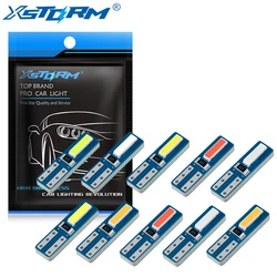 10Pcs T5 Led 전구 Canbus W3W 74 286 W1.2W 슈퍼 밝은 자동차 인테리어 조명 자동 대시 보드 램프 경고 표시기 12V