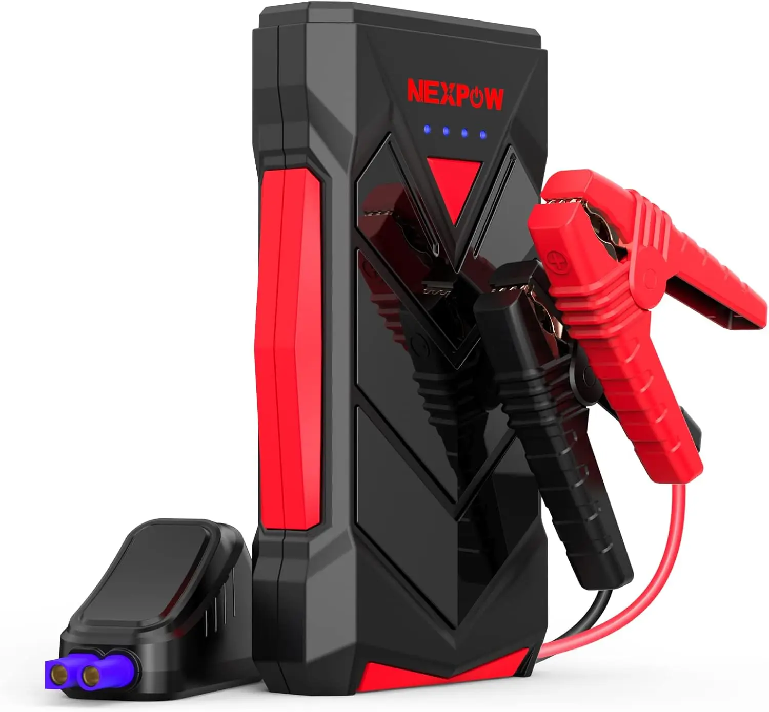 Portable Jump Starter,12V Car Battery Jump Starter Power Pack USB Quick Charge(Up to 7L Gas or5.5L Diesel Engine)Battery Booster